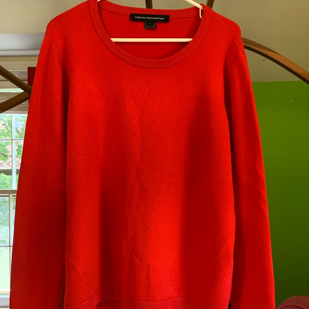 French Connection Red Sweater